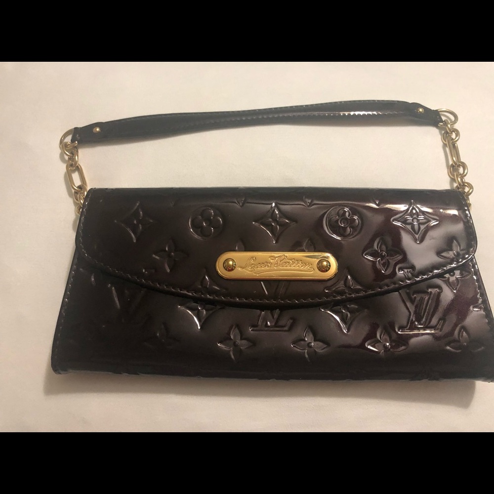 Amarante Monogram Vernis Sunset Boulevard Bag